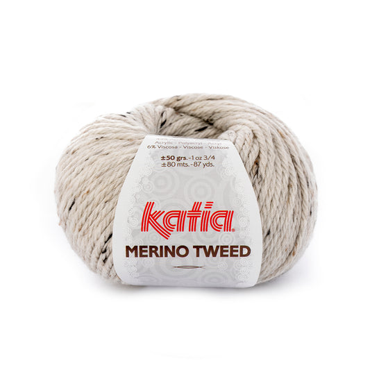 Katia Merino Tweed  Ecru kleur - 300