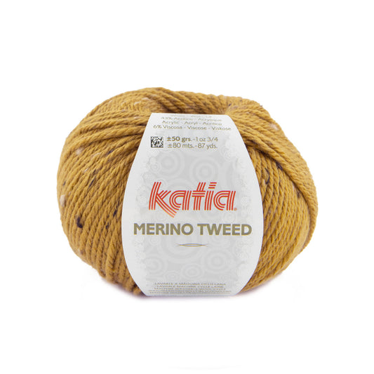 Katia Merino Tweed  Mosterd kleur - 318