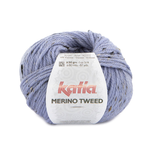 Katia Merino Tweed  Licht mauvé kleur - 319