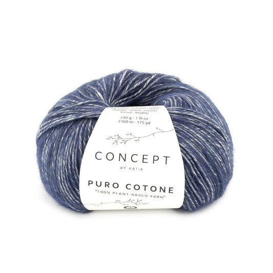 PURO COTONE Nacht blauw 55