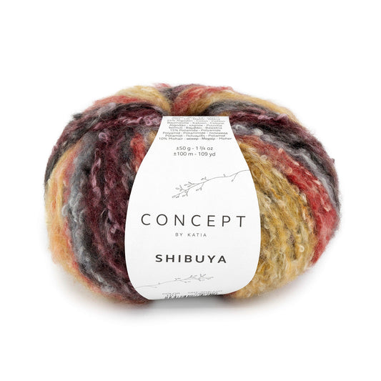 Katia Shibuya Rood-Roest bruin-Grijs kleur - 101