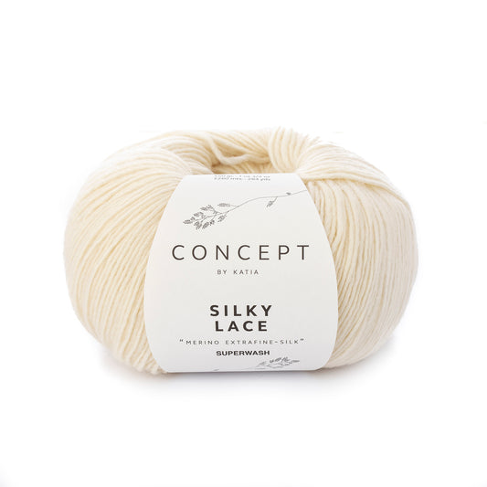 Katia Silky Lace Ecru kleur - 152