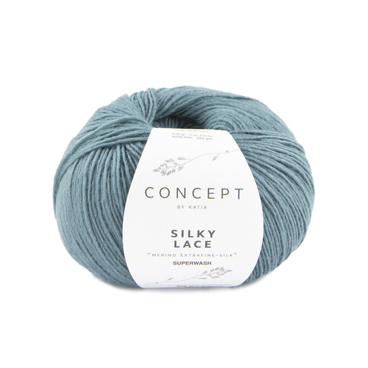 Katia Silky Lace Mint turquoise kleur - 185