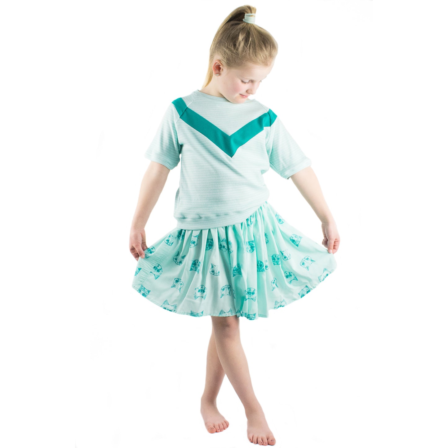 Bel'Etoile - Isa sweater, jurk en top kids (papieren naaipatroon)