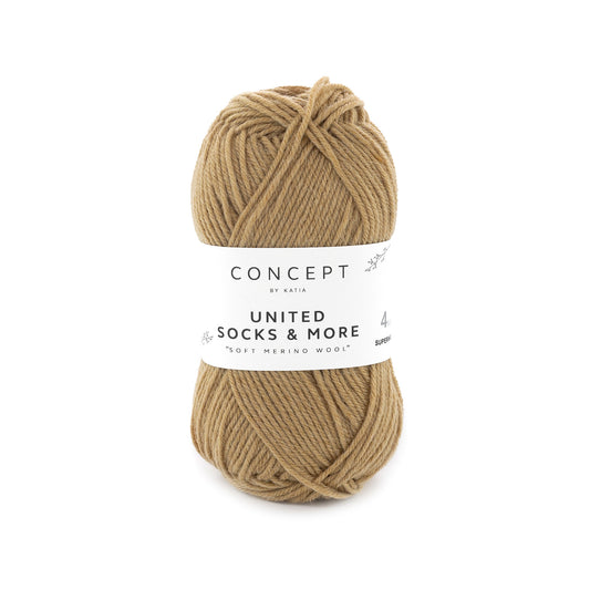 Katia United Socks & More Camel kleur - 101