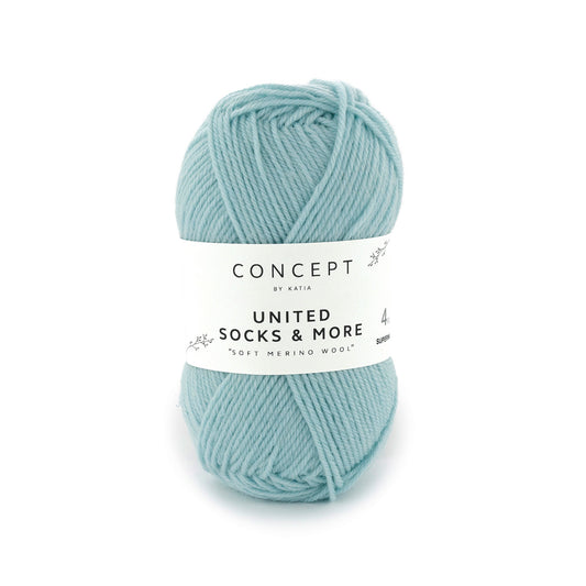 Katia United Socks & More Water blauw kleur - 30