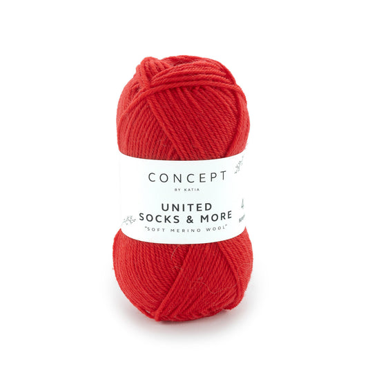 Katia United Socks & More Rood kleur - 4