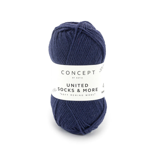 Katia United Socks & More Medium blauw kleur - 5