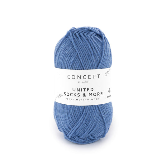 Katia United Socks & More Licht jeans kleur - 52