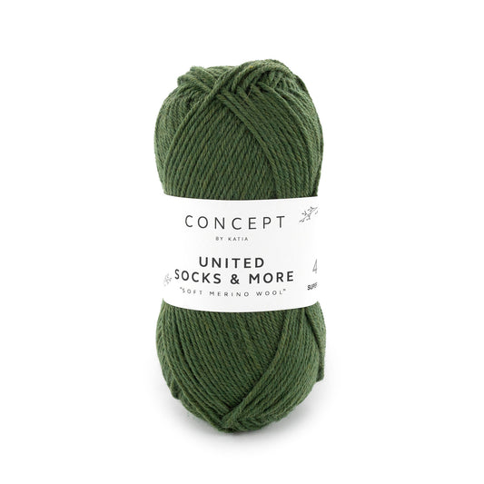Katia United Socks & More Donker groen kleur - 8