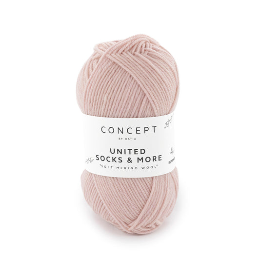 Katia United Socks & More Lichtroze kleur - 9