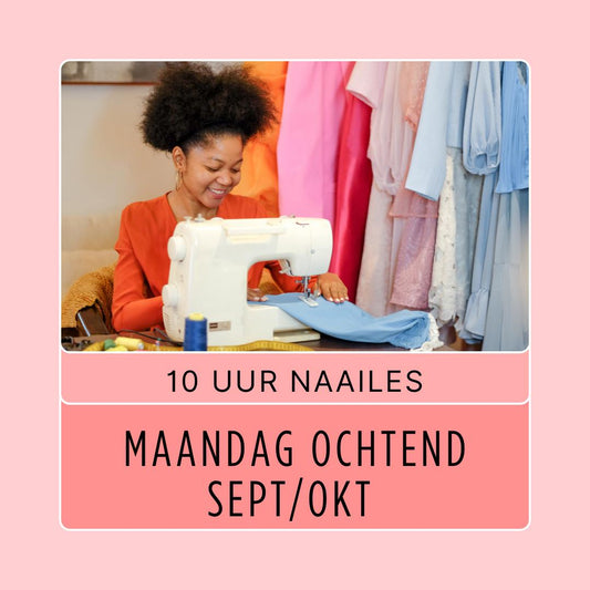 Naailes alle niveaus maandag ochtend SEPT/OKT