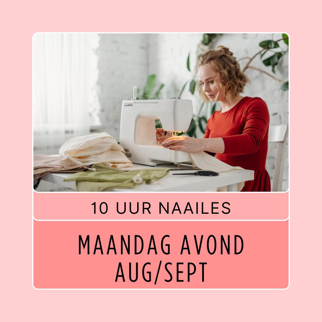 Naailes alle niveaus maandag avond AUG/SEP