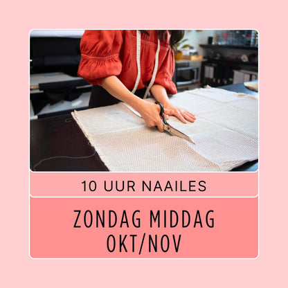 Naailes / Sewing course sunday afternoon OKT/NOV