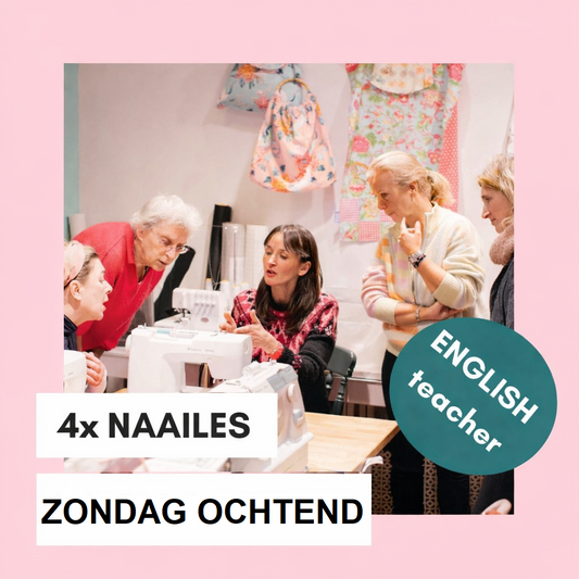 Naailes / Sewing course sunday morning JUL/AUG