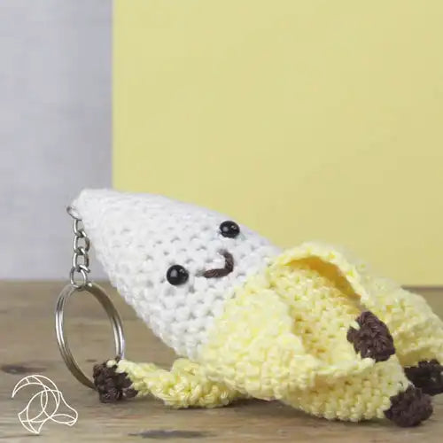 Hardicraft Haakpakket Tassenhanger Banaan 12 cm
