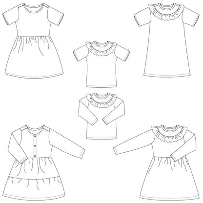 Bel’Etoile – Hazel kids (papieren patroon)