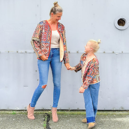 Bel’Etoile – Junna gilet/vest dames en kids (papieren patroon)