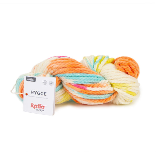 Katia Hygge Pastel geel-Kauwgom roze-Pastel blauw-Lila 503
