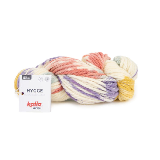 Katia Hygge Kauwgom roze-Oranje-Groen blauw 502
