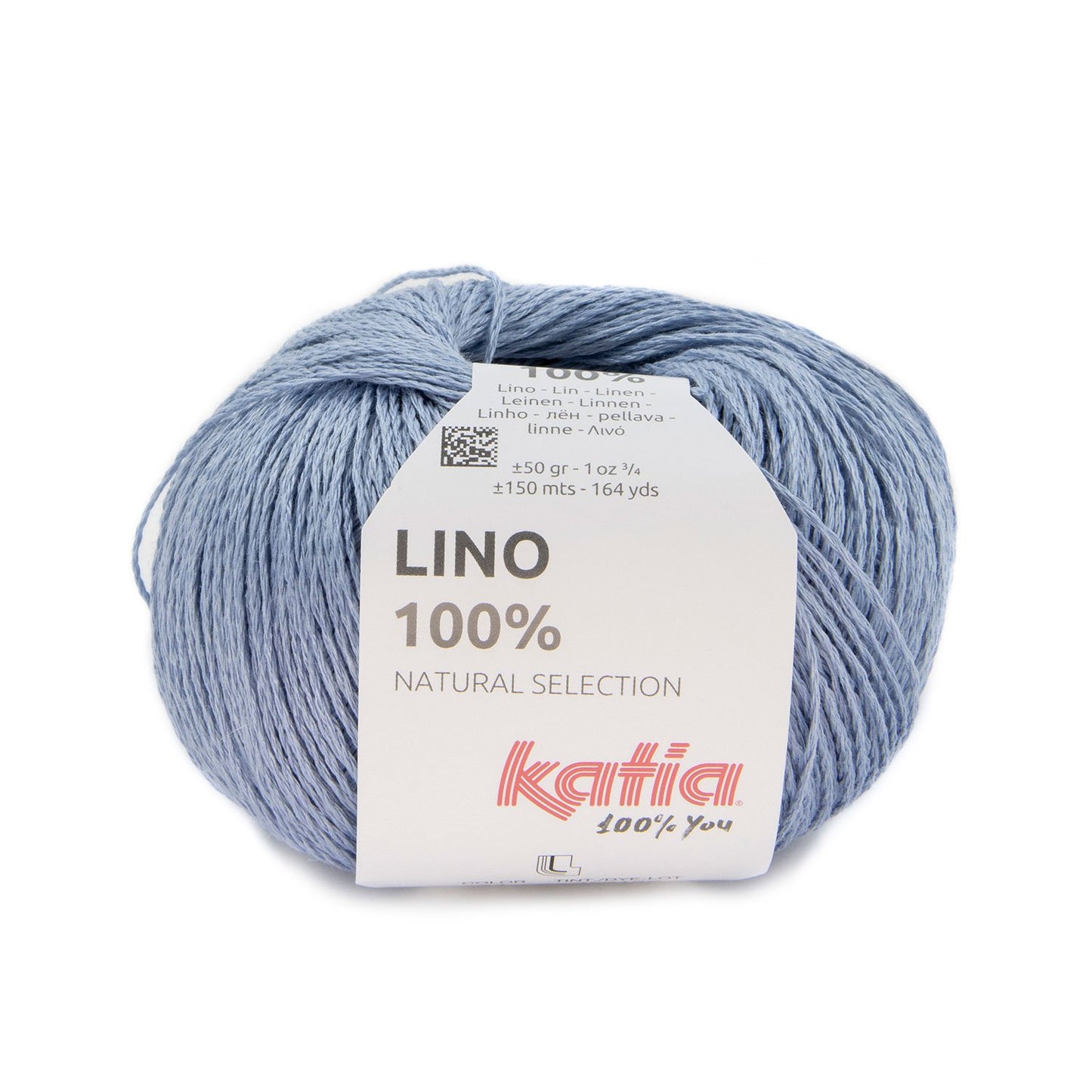 Katia Lino 100% - Licht jeans 34