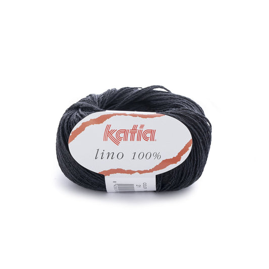Katia Lino 100% - Zwart 21
