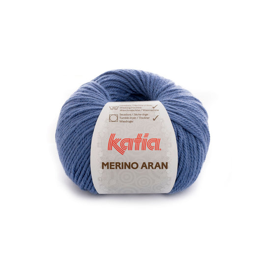 Katia Merino Aran Blauw kleur - 45