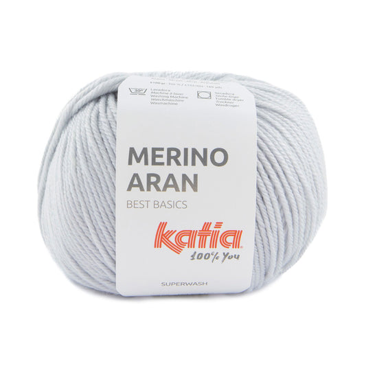 Katia Merino Aran Blauwachtig grijs kleur - 98