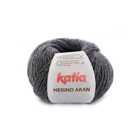 Katia Merino Aran Donker grijs kleur - 14