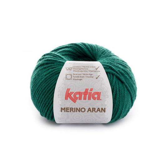 Katia Merino Aran Fles groen kleur - 82