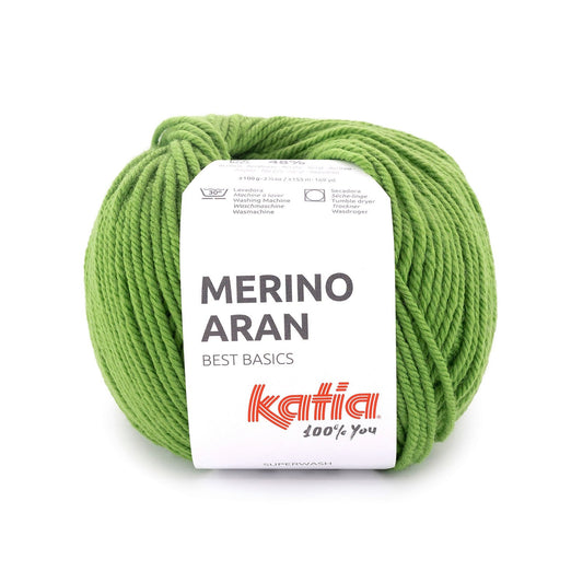 Katia Merino Aran Groen gras kleur - 109