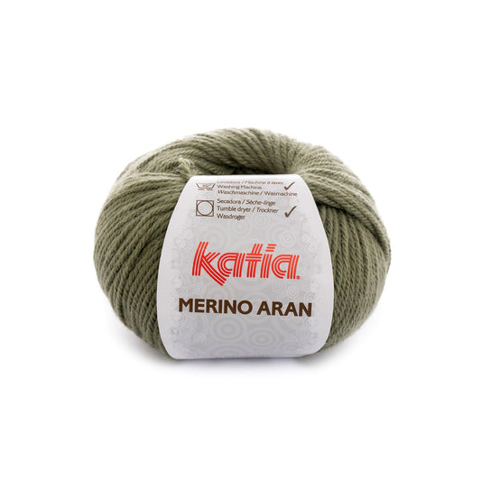 Katia Merino Aran Kaki kleur - 81