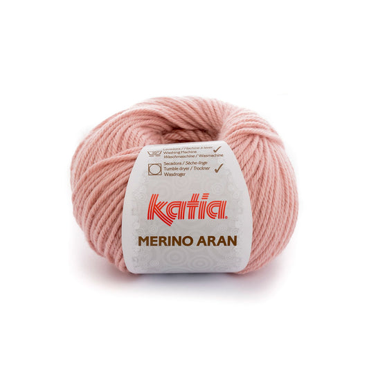 Katia Merino Aran Medium roze kleur - 83