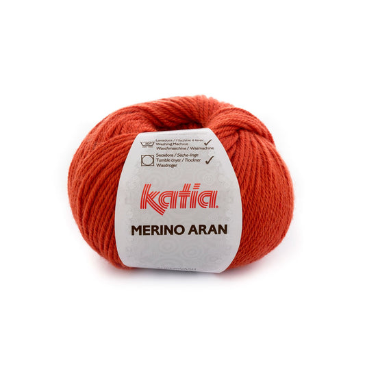 Katia Merino Aran Oranje kleur - 50