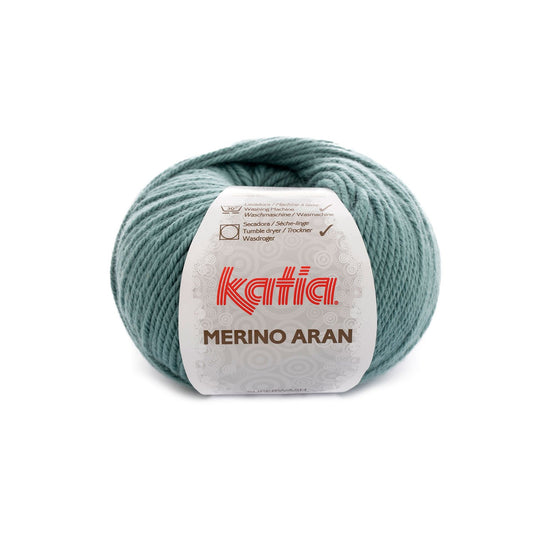 Katia Merino Aran Pastel turquoise kleur - 65