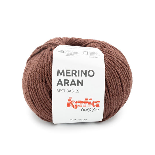 Katia Merino Aran Rood bruin kleur - 110