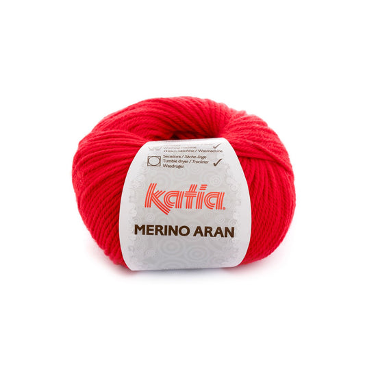 Katia Merino Aran Rood kleur - 4