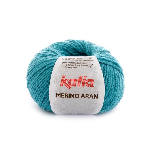 Katia Merino Aran Turquoise kleur - 73