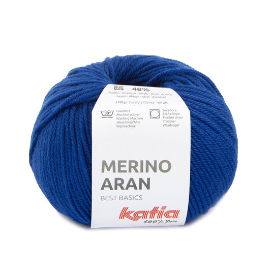 Katia Merino Aran Ultramarijn blauw kleur - 99