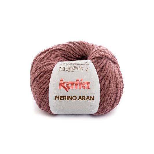 Katia Merino Aran Zeer donker roze kleur - 84