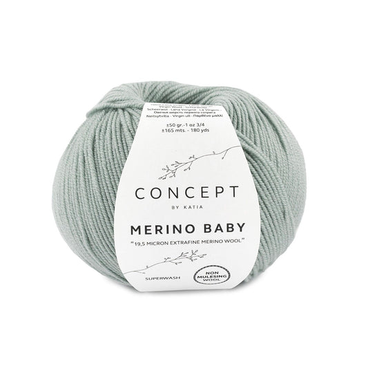 Katia Merino Baby Bleekgroen kleur - 97