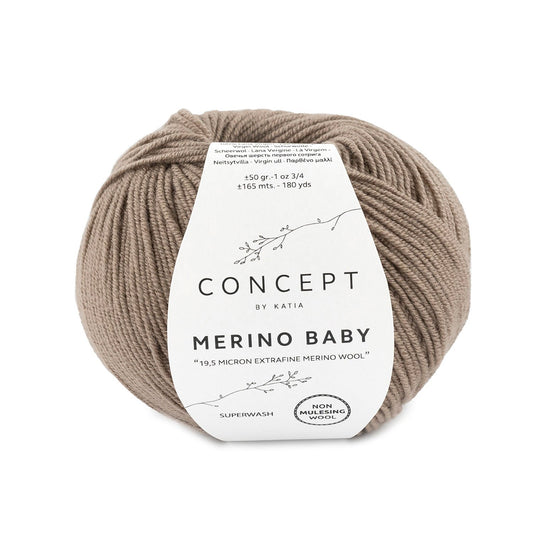 Katia Merino Baby Donker beige kleur - 42