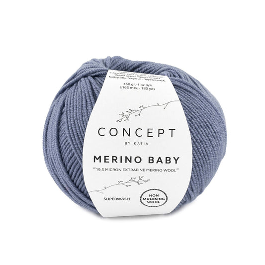 Katia Merino Baby Donker grijs kleur - 67
