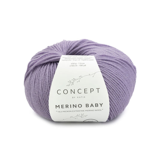 Katia Merino Baby Lavendel kleur - 158