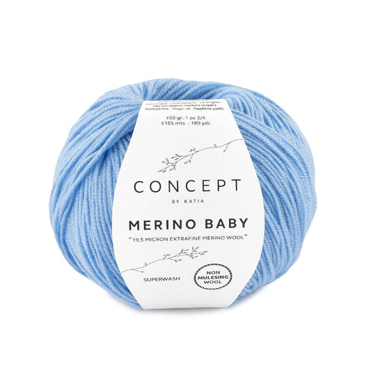 Katia Merino Baby Licht blauw kleur - 41