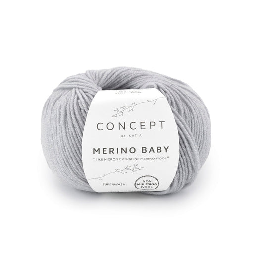 Katia Merino Baby Licht grijs kleur - 160