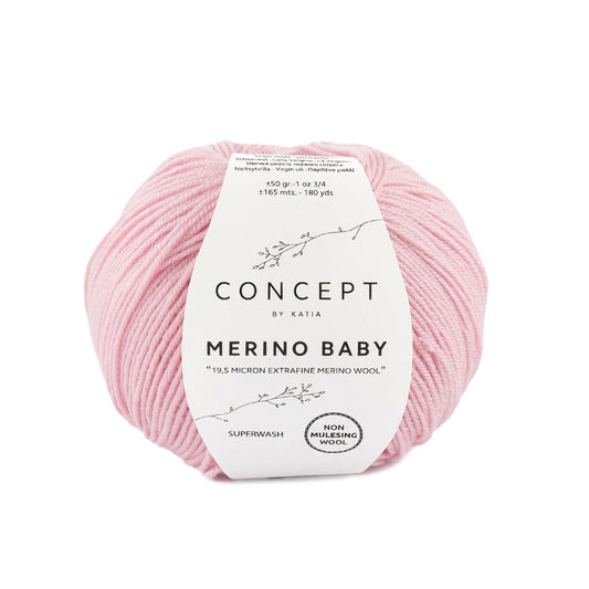 Katia Merino Baby Lichtroze kleur - 92