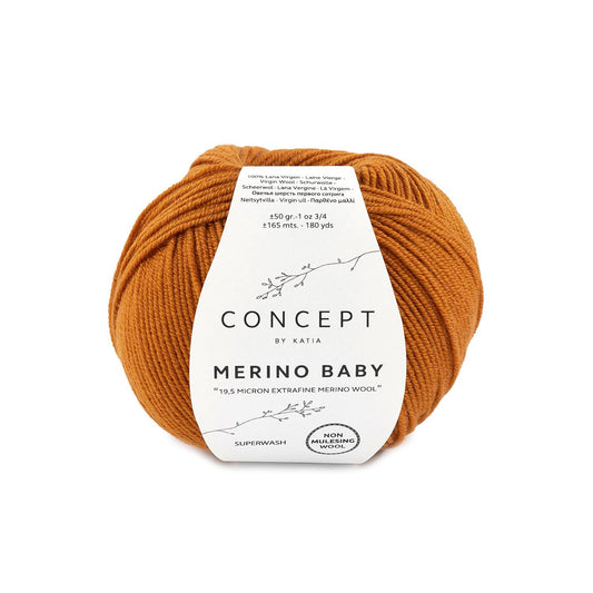 Katia Merino Baby Parelachtig koper kleur - 83