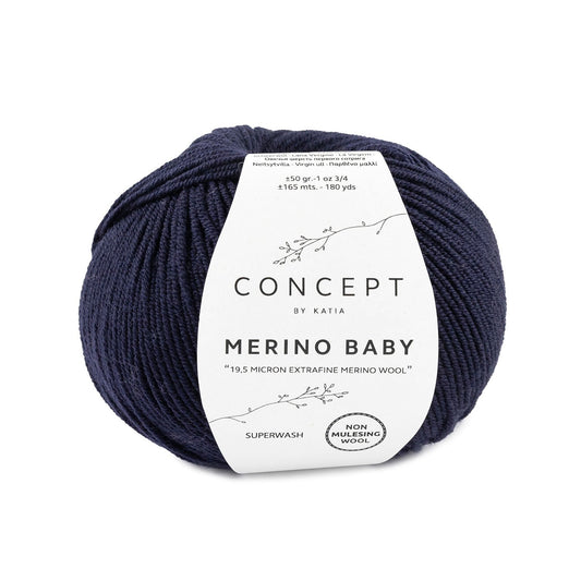 Katia Merino Baby Zeer donker blauw kleur - 5