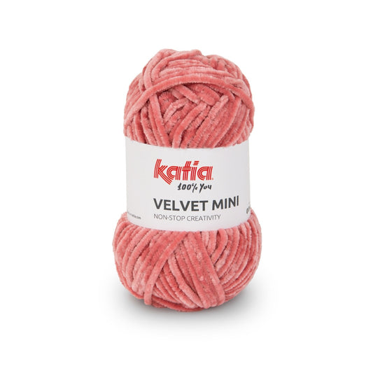 Katia Velvet Mini - 212 kauwgom roze